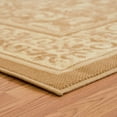 thumbnail image 5 of Designer Home Soft Oriental Indoor Area Rug Bordered All-Over Floral  - Actual Size: 7' 10" x 10' 6" Rectangle (Beige), 5 of 5