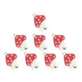 thumbnail image 3 of DIY Jewelry Pendant Mushroom Pendant for Earring Necklace 10Pcs Pack, 3 of 5