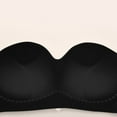 thumbnail image 4 of ShomPort Strapless Bandeau Bras for Womens Padded Backless Supportive Solid Color Seamless Elastic Underwear, 4 of 5