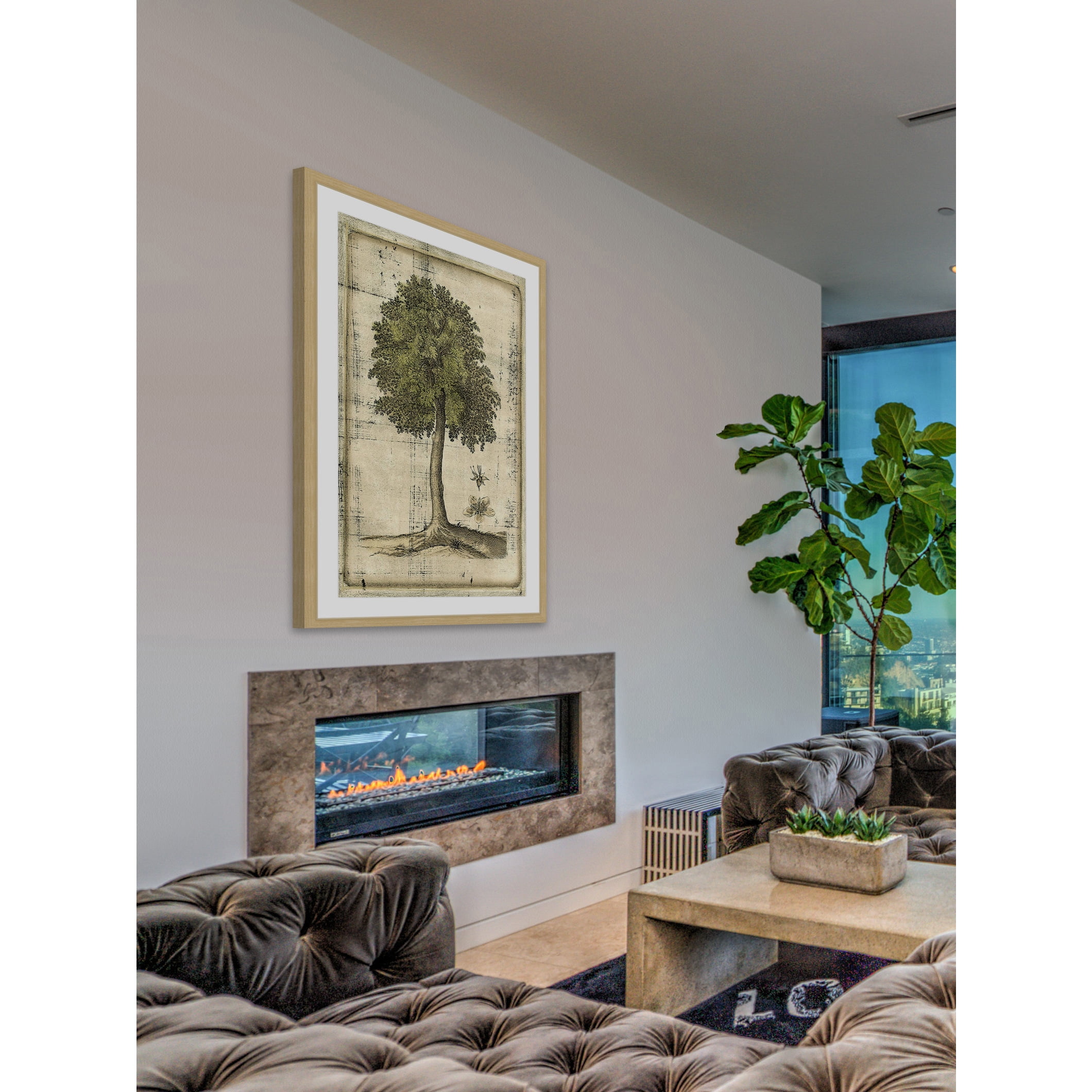 Marmont Hill "Fruitful Realm II" Framed Painting Print