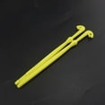 thumbnail image 2 of 2pcs set Plastic hook Tackle Tyer Remover Knot Disgorger Fishing Hand tools Catching Green Yellow Loop Convenient, 2 of 8