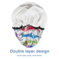 thumbnail image 4 of Shower Caps,Colorful Funny Dachshund Waterproof Shower Cap for Women 4 Pieces,Double Reusable Hair Cover for Shower PEVA Elastic Stretch Hem, 4 of 7