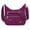 Red, variant on Women Crossbody Purse Bags Waterproof Nylon Shoulder Pouch Wallets Hangbag (Rose Red)