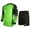 Green (No Socks), variant on KELME Soccer Goalie Jersey Padded Uniform Kit - Goalkeeper Jersey, Shorts &