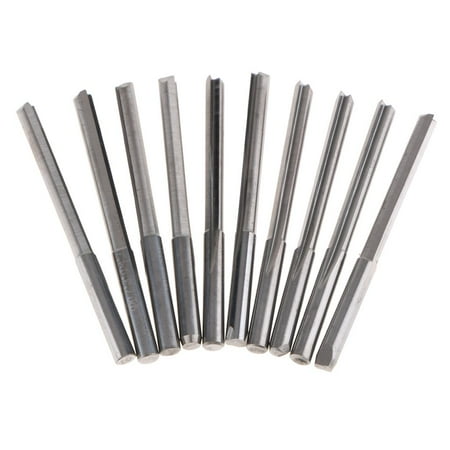 

10pcs 4mm Straight Dual Flute Bits CNC Engraving 4x32m 4mm x 32mm