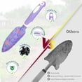 thumbnail image 3 of ZUEXT Purple Garden Tool Sets 10-Piece, Aluminum Alloy Steel Hand Tools w/Non-Slip Ergonomic Handle, Floral Print Garden Supplies Organizer Handbag, Cute Gardening Tools Gift for Women Grandmother, 3 of 9