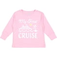 thumbnail image 3 of Inktastic My First Cruise with Cruise Ship and Palm Trees Boys or Girls Long Sleeve Toddler T-Shirt, 3 of 5