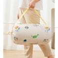 thumbnail image 4 of WIFKLSIIPG Foldable Shopping Bag Travel Shoulder Portable Thickened Oversized Storage Bag, 4 of 7