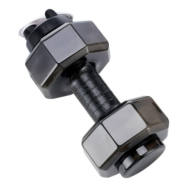 Flash Sale 2.6 L Dumbbells Large Water Bottle Sports Running Fitness Kettle Gym Large capacity Dumbbell Water Bottle Plastic Akmoler Walmart