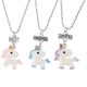 thumbnail image 1 of 3 collares con colgante de unicornio para mejores amigos para siempre para niños, 1 of 8