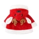thumbnail image 3 of Capa de bebé Suave Cómoda Engrosada Exquisita Hermosa Capa con Capucha Infantil para Invierno Rojo 80 cm, 3 of 5