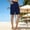 Navy, variant on GZWYHT Bermuda Shorts For Women,Womens Athletic Shorts Capri Shorts For Women Summer Shorts For Women High Waisted Shorts Women Womens Dress Shorts Workout Shorts Beige L