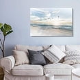 thumbnail image 2 of wall26 Canvas Print Wall Art Birds Take Flight Over Coastal Beach Landscape Nature Wilderness Photography Realism Rustic Scenic Colorful Multicolor for Living Room, Bedroom, Office - 24"x36&quot, 2 of 4