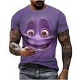 thumbnail image 5 of FDGIU 2025 Men's Halloween Graphic Tee; Funny Graffiti Crewneck T-Shirts, Loose Fit Short Sleeve Novelty Top, Dark Casual Halloween Shirt, 5 of 6