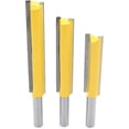 thumbnail image 2 of 3 uds 8mm vástago recto Router Bit cortador hoja ranura carpintería Extra larga longitud de corte Hy, 2 of 5