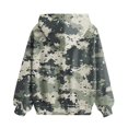 thumbnail image 5 of Xyxonk Hoodies for Kids Graphic Camo Leaf Print Kids Hoodie Casual 10-12 Years Hooded Sweatshirt with Pocket Long Sleeve Pullover Soft Clothing Gray 120, 5 of 5