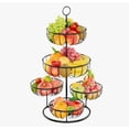 thumbnail image 1 of Frutero Niveles Cesta Canasta Frutas Cocina Hogar Modelo Negro, 1 of 4