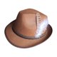 thumbnail image 1 of Sombreros Fedora para hombres Moda Sombrero de vaquero occidental Pluma decorada Casual Jazz Cap Marrón Yuyangstore Sombreros Fedora para hombre, 1 of 8