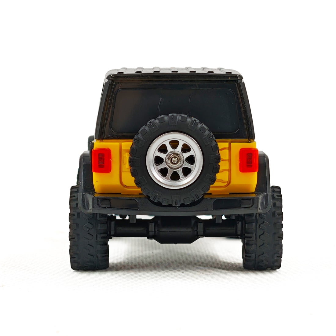 1/36 Scale 4WD RC Climbing Car Mini Off Road Remote Control Truck With LED Front Rear Lights Full Proportional Driving System Electric Rock Crawler Vehicle For Adults Hobbyists