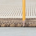 thumbnail image 2 of Tayse Eco Area Rug ECO1303 Transitional Gold Repeat Loops 5' 3" x 5' 3" Round, 2 of 2