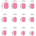 thumbnail image 4 of 4th of July Press on Nails Short Square Independence Day Fake Nails Red Blue Fireworks Chrome False Nails Designs French Tip Acrylic Nails Patriotic Nail Full Cover Stick on Nails for Women 24 Pcs, 4 of 6