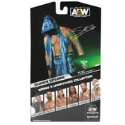 AEW Unmatched - 6 inch Shawn Spears Articulated Action Figure with Folding Chair and Soft PVC Hooded Scarf Accessories