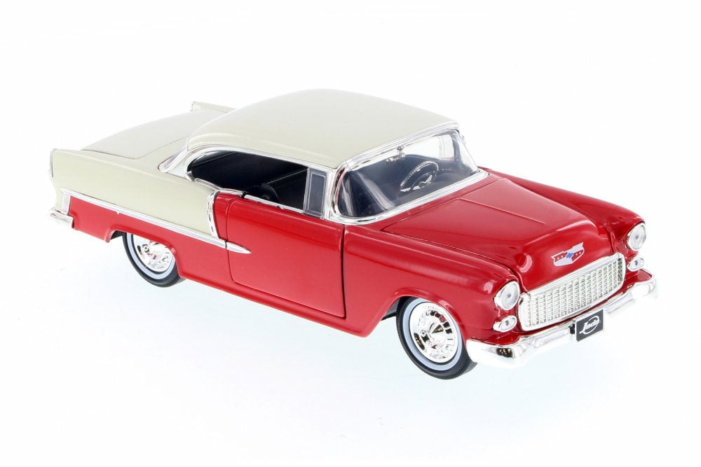 1955 Chevy Bel Air Hard Top, Red Jada 98888D 1/24 scale Diecast