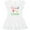 AA-White, variant on Inktastic I Love My Uncle childs Girls Toddler Dress
