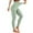 1# Mint Green, variant on No Front Seam Yoga Leggings for Women - 22" / 23" High Waist Buttery Soft Lounge Yoga Pants Black S