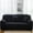 Black, variant on suxuMhao Sofa Slipcovers, Stretch Couch Covers Washable - M Size Double Seat Couch Cover, Soft Couch Slipcover for Sofa, 1 Piece Purple Couch Covers, length 57-72.8IN,Durable Sofas Cover