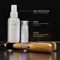 thumbnail image 6 of MOEHAIR Travel Size Heat Protectant For Hair (3.4 Fl Oz), Hair Thermal Protection Spray, Flat Iron & Hair Dryer Heat Protectant Spray for Hair, Travel Size (THERMAL-Spray-3.4Fl-101), 6 of 7