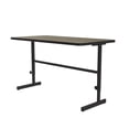 thumbnail image 2 of Correll CST 30" x 60" Metal Adjustable Standing Workstation in Colonial Hickory, 2 of 7