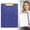 Blue, variant on Glitter Clipboard Glitter Office Supplies Sparkly Clipboard Pretty Clipboard Cute Hanging Clipboard Bling Clipboard Plastic Clipboard with Pen Holder