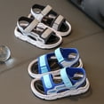 thumbnail image 4 of Eashery Boys Girls Kids Water Sandals Light-up Active Toddler Sandals Boy Blue 30, 4 of 5