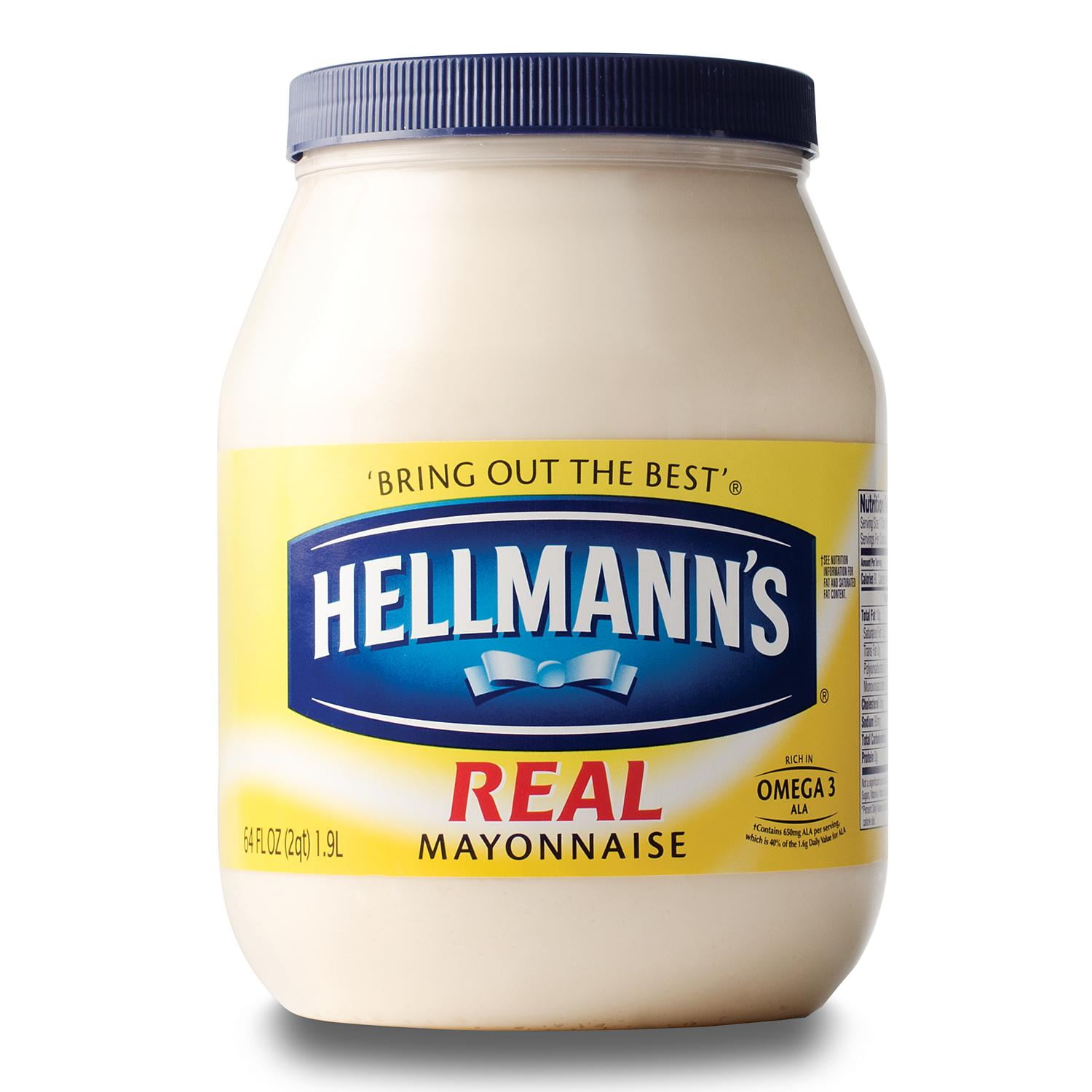 Hellman's Best Foods Mayonnaise, 64oz