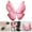 Pink, variant on Event & Party Decorations Artificial Butterfly For Wedding Decoration Handmade Large Butterfly Window Wall Room Decor Diy Decorative Butterflies,Purple Home Decoration Event & Party 50cm