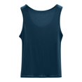 thumbnail image 4 of Camisoles & Tanks Women's Neck Sleeveless Knit Ribbed Fitted Casual Crop Tank Top, Green, XXL, 4 of 5