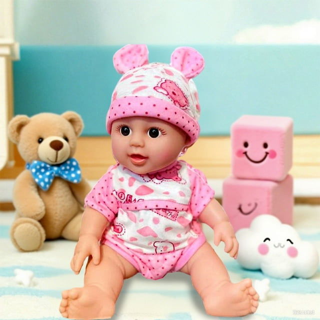KTTECTOA Reborn Doll Vinyl Doll Children's Companion Simulation Doll Doll Pajama Doll Soothing Doll Bringing Happiness to Children Clearance Play Kitchen Canada Days Cute Stuff Sensory Toys