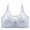 Blue#65, variant on Push Up Bras for Women Easy Movement Modern Layering Wirefree Push-Up Bra No Print Front Closure for All Day Daily Wear, Comfort Stretch Feel, for Long Day Wear Black 42