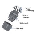 thumbnail image 4 of Liquid Tight Conduit Connector, 1 Inch NPT Liquid Tight Fitting  for Refrigeration Equipment, 4 of 7