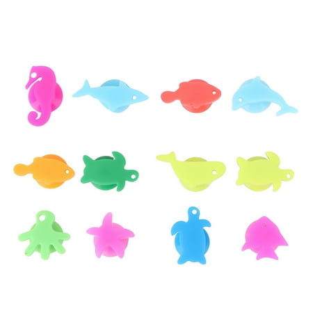 

36pcs Silicone Wine Glasses Marker Wine Identifier Cup Marker (Assorted Color)