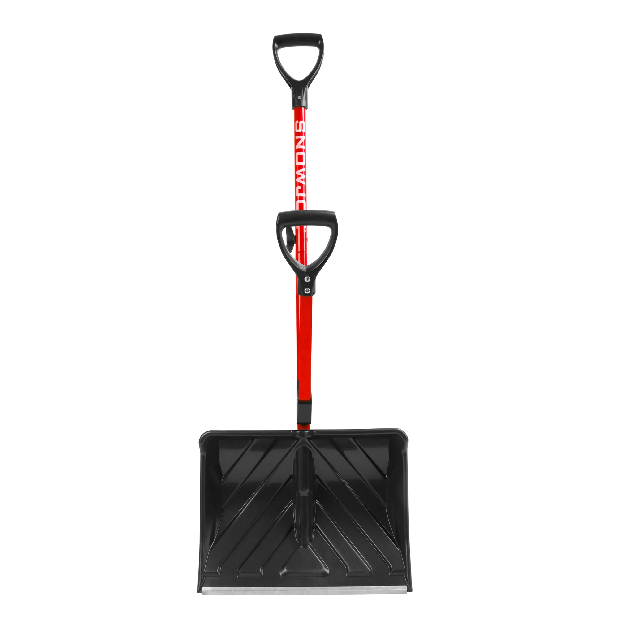 Snow Joe Shovelution Snow Shovel w/ 20” Shovel Blade and Assist Handle, Red, SJ-SHLV01-RED