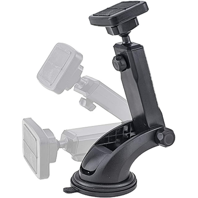 Dockem DashPro Magno Mount 3.0 Series: Magnetic Car Mount for Dash with Suction Base, Magnet Head, and Long Range