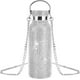 thumbnail image 1 of Botella térmica - Botella térmica de acero inoxidable Botella de agua recargable con cadena (500 ml, plateada), 1 of 5