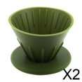 thumbnail image 1 of 2 Goteros De Café Portátiles Duraderos Y Reutilizables Para Viajes, Acampadas, Senderismo, Verde, 1 of 10