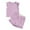 1-Purple759, variant on WOYY Girls Outfits Cotton Ribbed Flutter Sleeve T-Shirt Shorts Set, Sizes 2-3