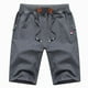 thumbnail image 1 of Pantalones cortos de algodón para hombre, Bermudas informales para el sudor, color negro, ropa clásica de marca para la playa, novedad de 2023 Fivean unisex, 1 of 2