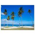 thumbnail image 2 of Palms on Philippines Tropical Beach - Modern Seascape Canvas Artwork, 2 of 3