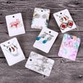 thumbnail image 3 of 30pcs 5x7cm Earring Cards Jewelry Display Paperboard Jewelry Counter Cardboard For Earrings Packaging Necklaces Display Label 7 5x7cm, 3 of 6