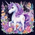 thumbnail image 3 of CafePress - Adorable Floral Unicorn Sweatshirt - Pullover Hoodie, Classic & Comfortable Hooded Sweatshirt, 3 of 4